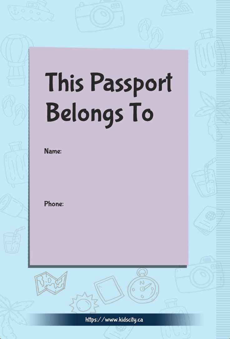 Kids City Passport Edmonton